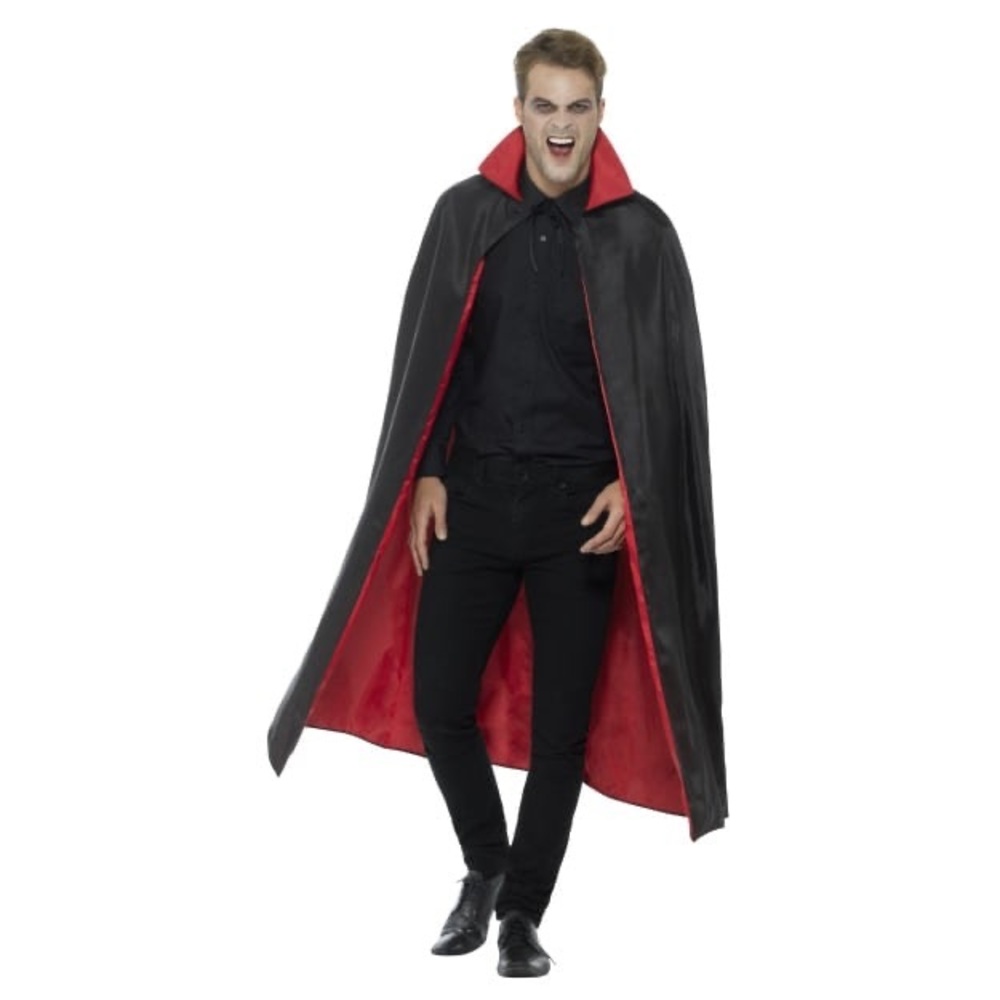 Men’s reversible vampire cape